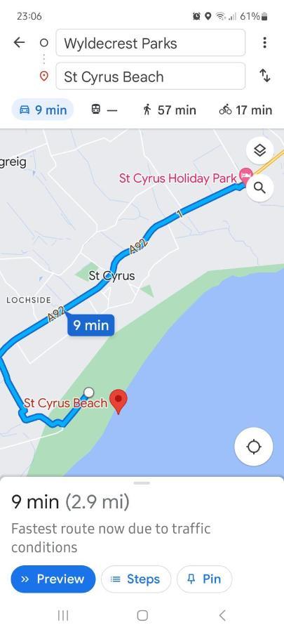Wrights Retreat 4 Lunan View St Cyrus Caravan Park Saint Cyrus Exterior foto